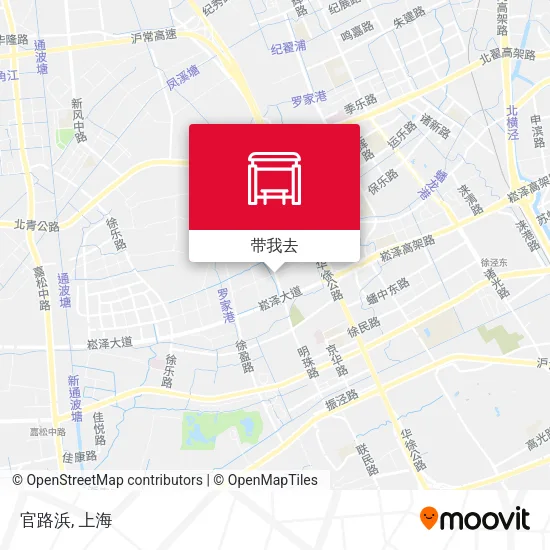 官路浜地图
