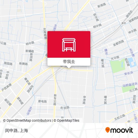 闵申路地图
