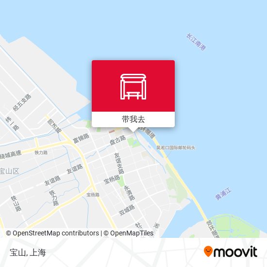 宝山地图