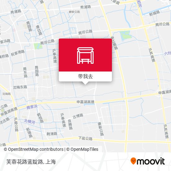 芙蓉花路蓝靛路地图