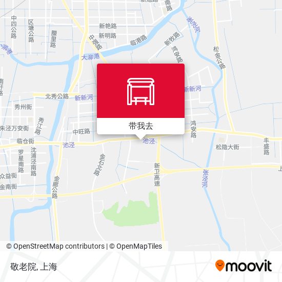 敬老院地图