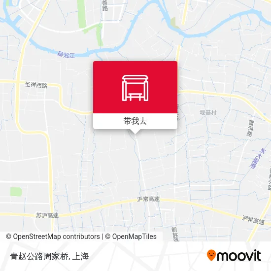 青赵公路周家桥地图