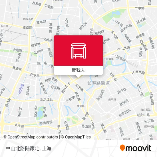 中山北路陆家宅地图