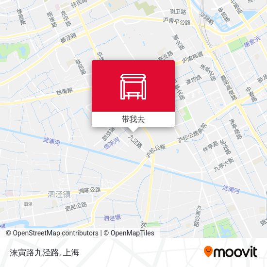 涞寅路九泾路地图
