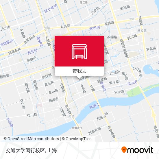 交通大学闵行校区地图