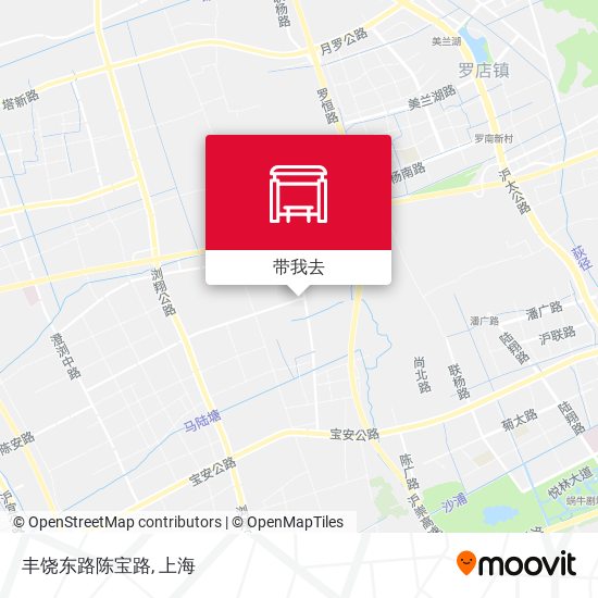 丰饶东路陈宝路地图
