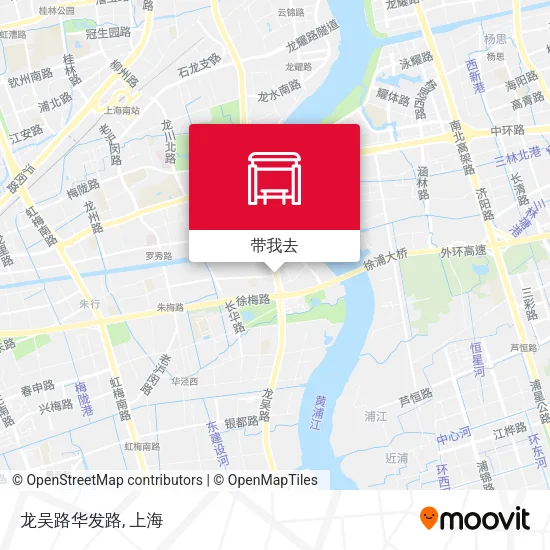 龙吴路华发路地图