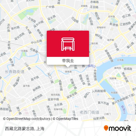 西藏北路蒙古路地图