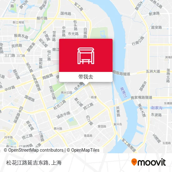 松花江路延吉东路地图