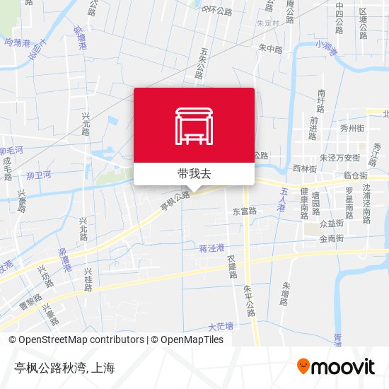 亭枫公路秋湾地图