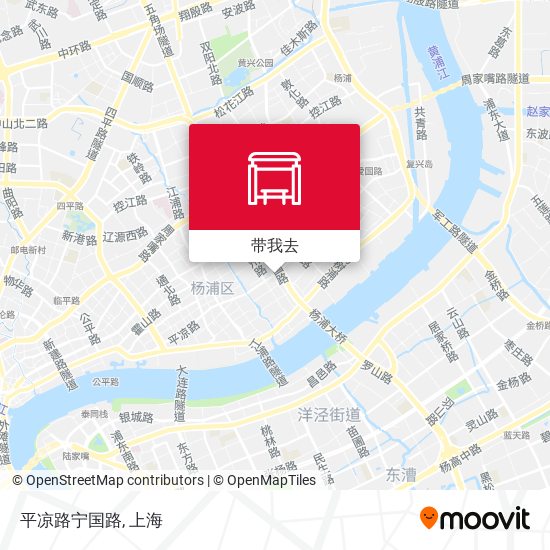 平凉路宁国路地图