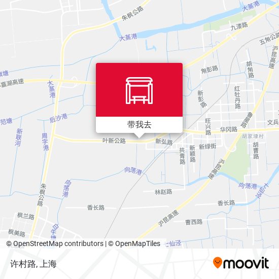 许村路地图