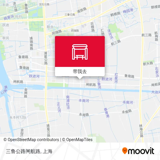 三鲁公路闸航路地图
