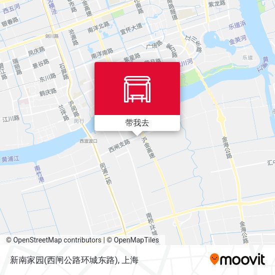 新南家园(西闸公路环城东路)地图