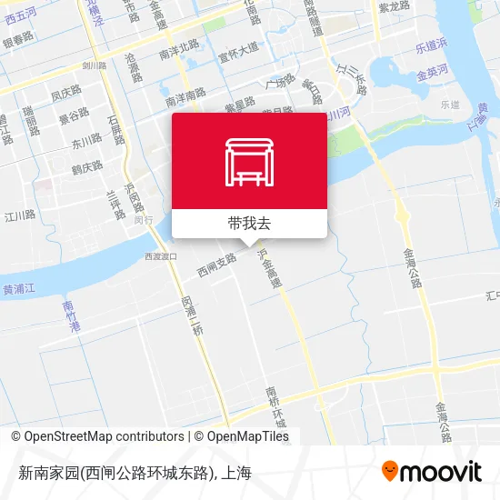 新南家园(西闸公路环城东路)地图