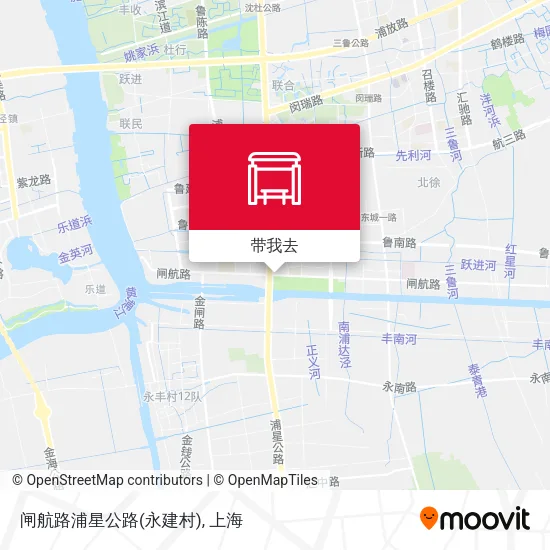 闸航路浦星公路(永建村)地图