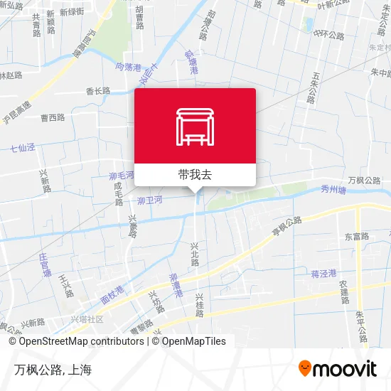 万枫公路地图