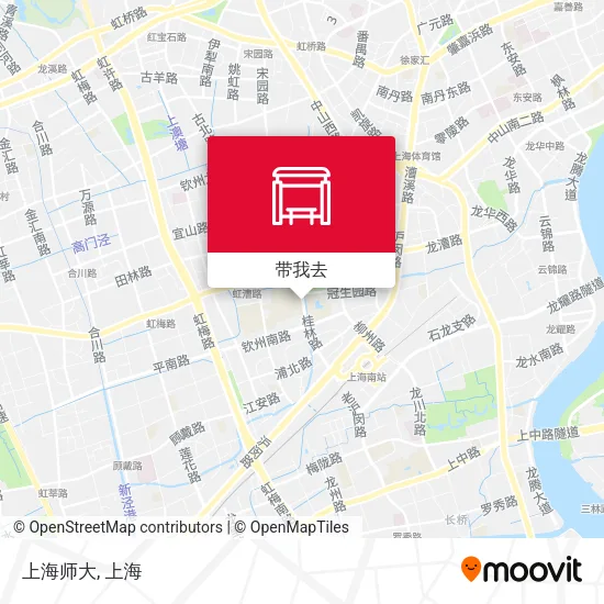 上海师大地图