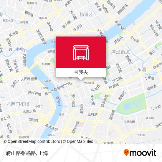 崂山路张杨路地图