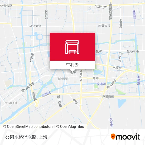 公园东路浦仓路地图