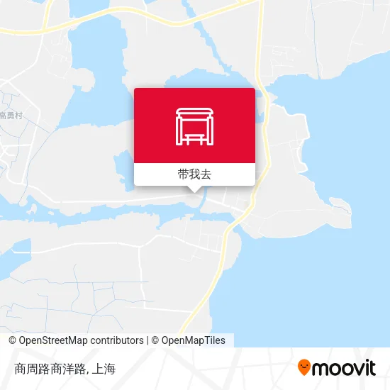 商周路商洋路地图