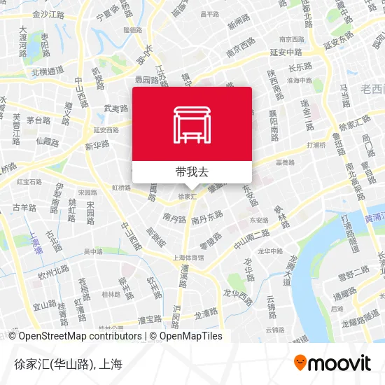 徐家汇(华山路)地图