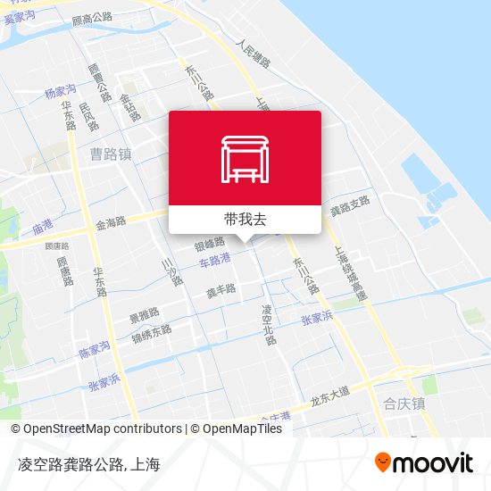 凌空路龚路公路地图