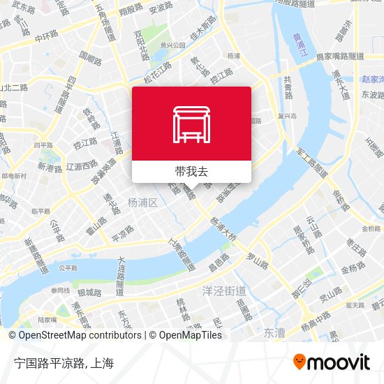 宁国路平凉路地图