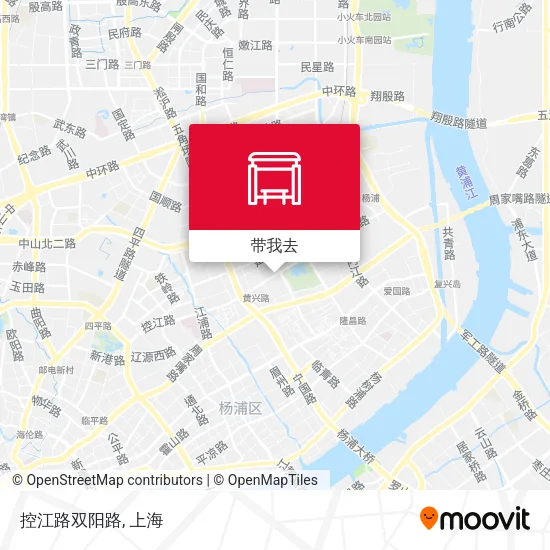控江路双阳路地图