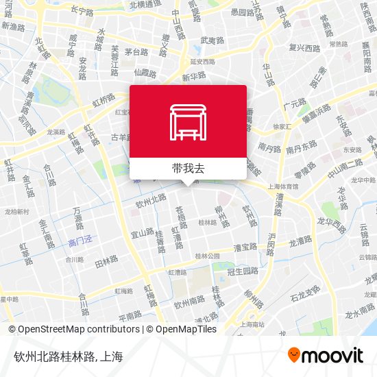 钦州北路桂林路地图