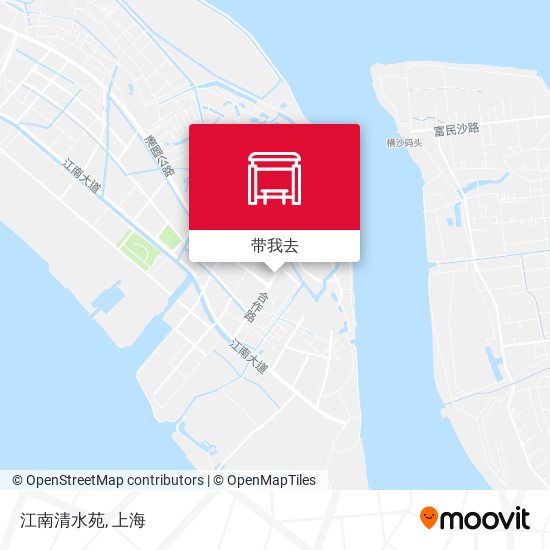 江南清水苑地图