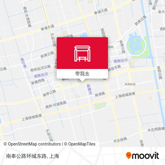 南奉公路环城东路地图