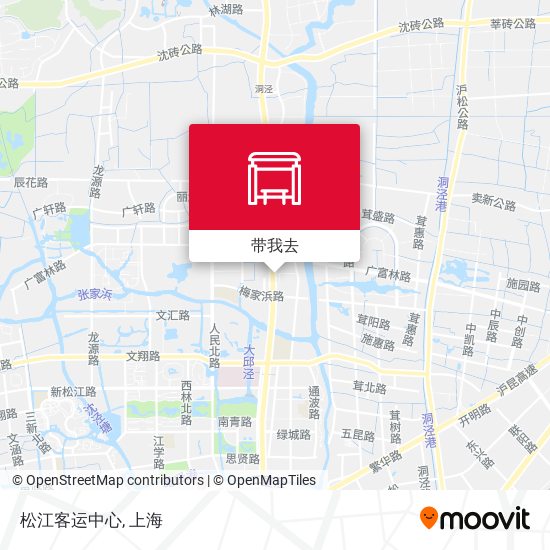 松江客运中心地图