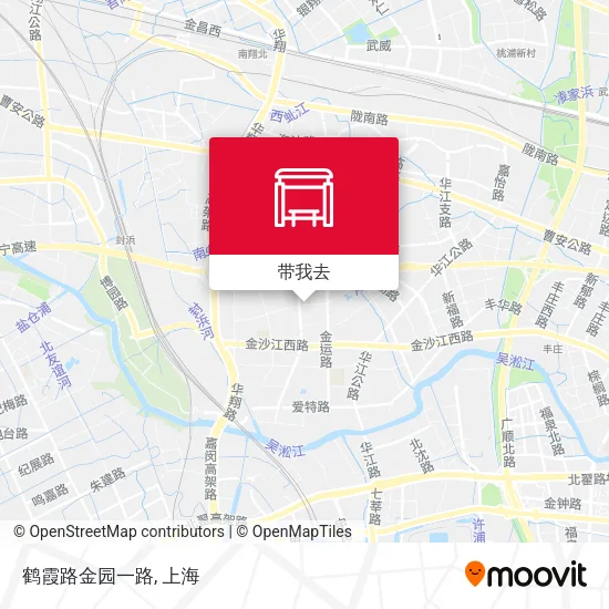 鹤霞路金园一路地图