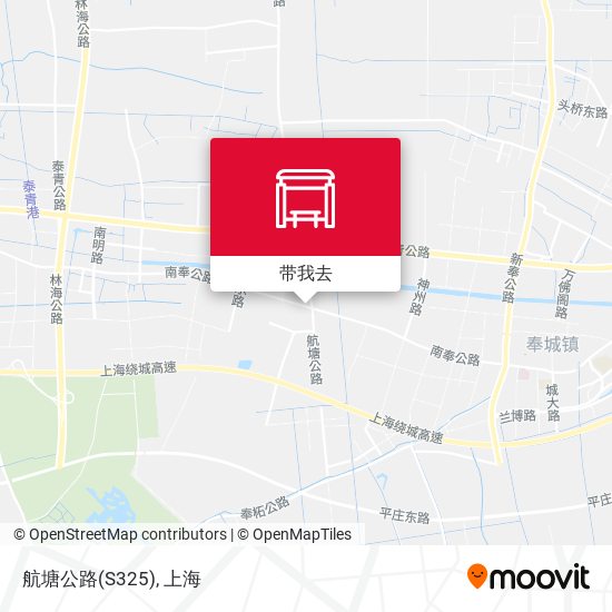 航塘公路(S325)地图
