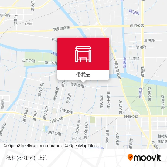 徐村(松江区)地图