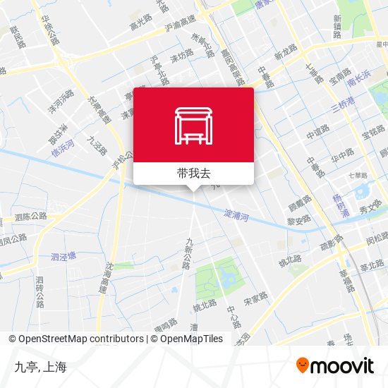 九亭地图