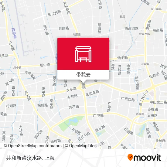 共和新路汶水路地图