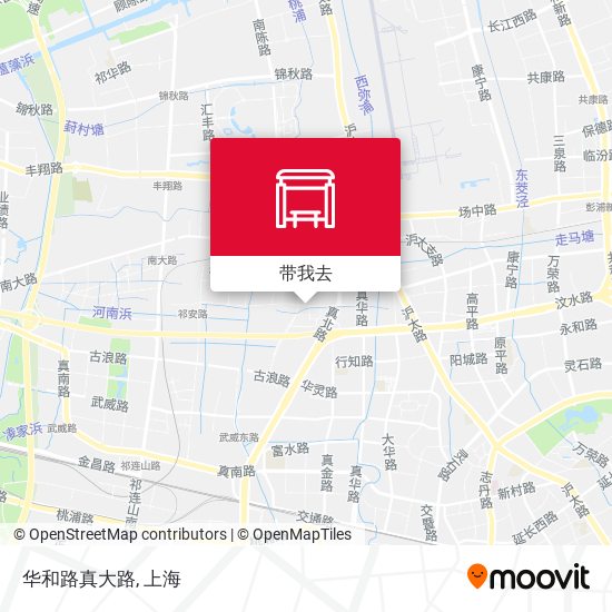 华和路真大路地图