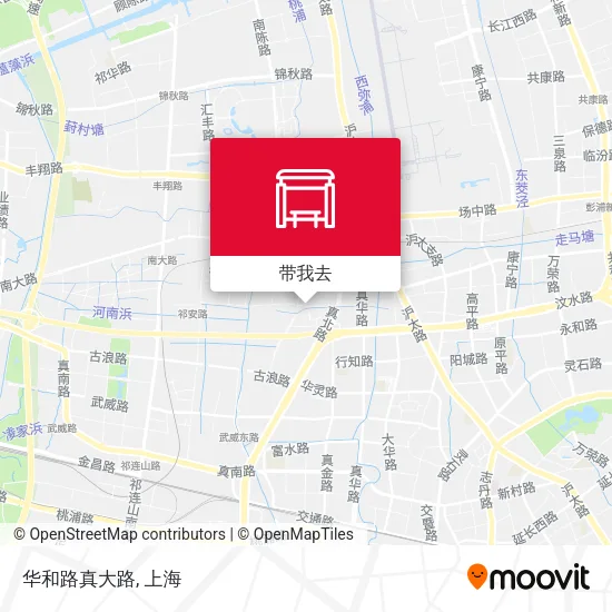 华和路真大路地图