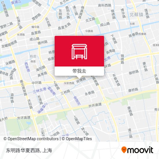 东明路华夏西路地图