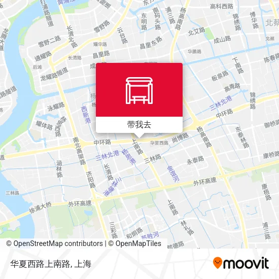 华夏西路上南路地图