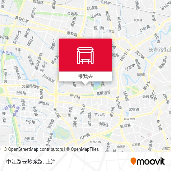 中江路云岭东路地图