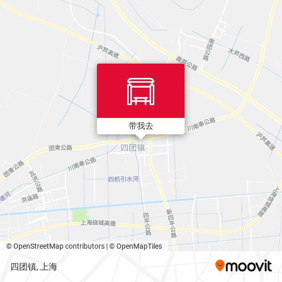 四团镇地图