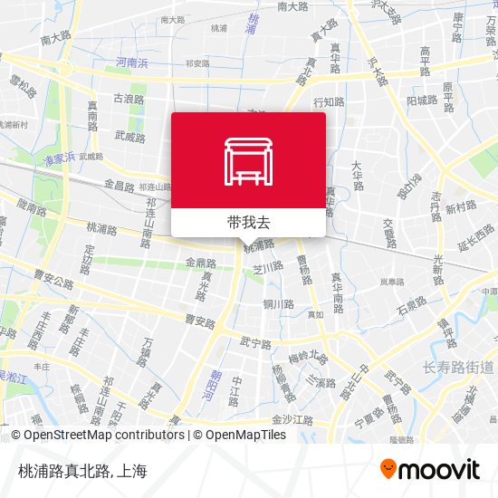 桃浦路真北路地图