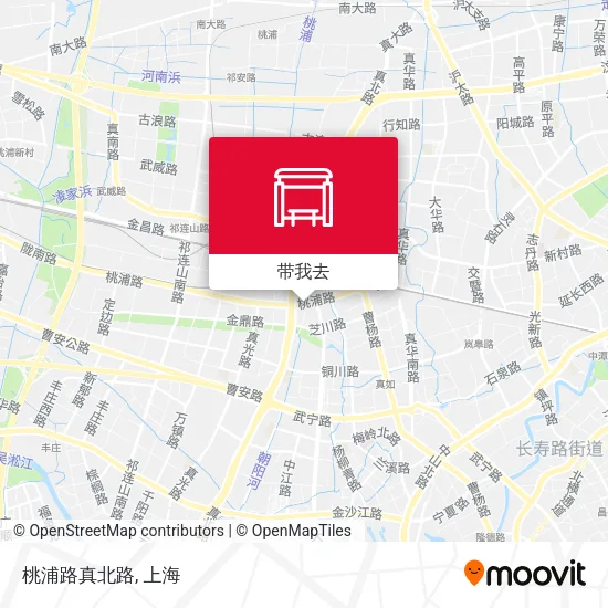 桃浦路真北路地图
