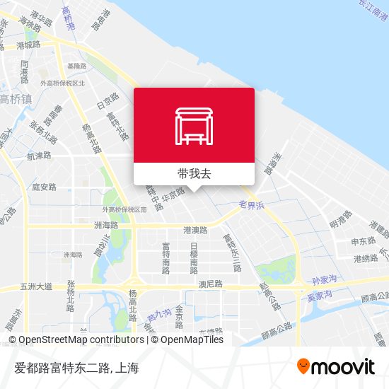 爱都路富特东二路地图