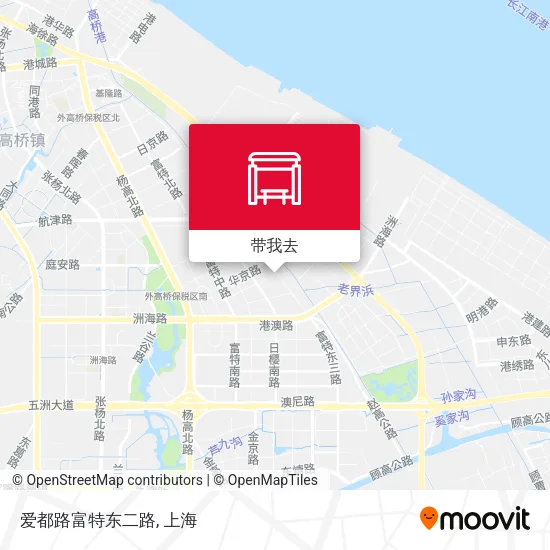 爱都路富特东二路地图