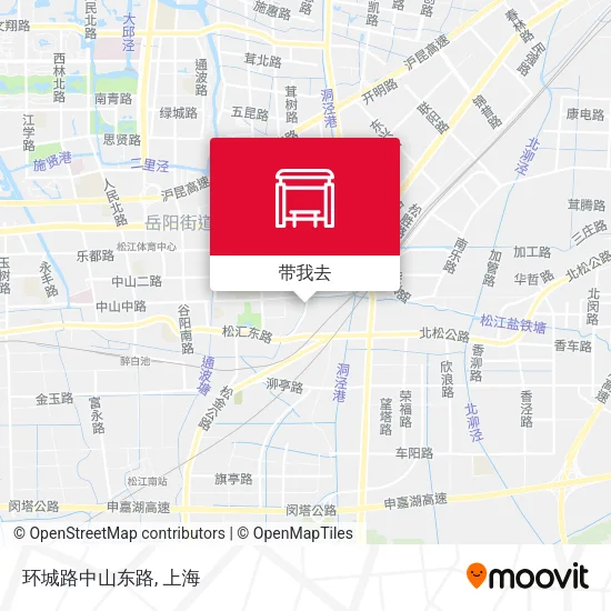 环城路中山东路地图