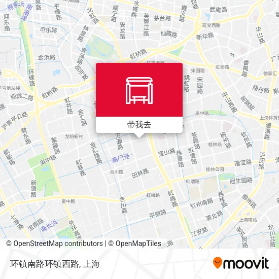 环镇南路环镇西路地图